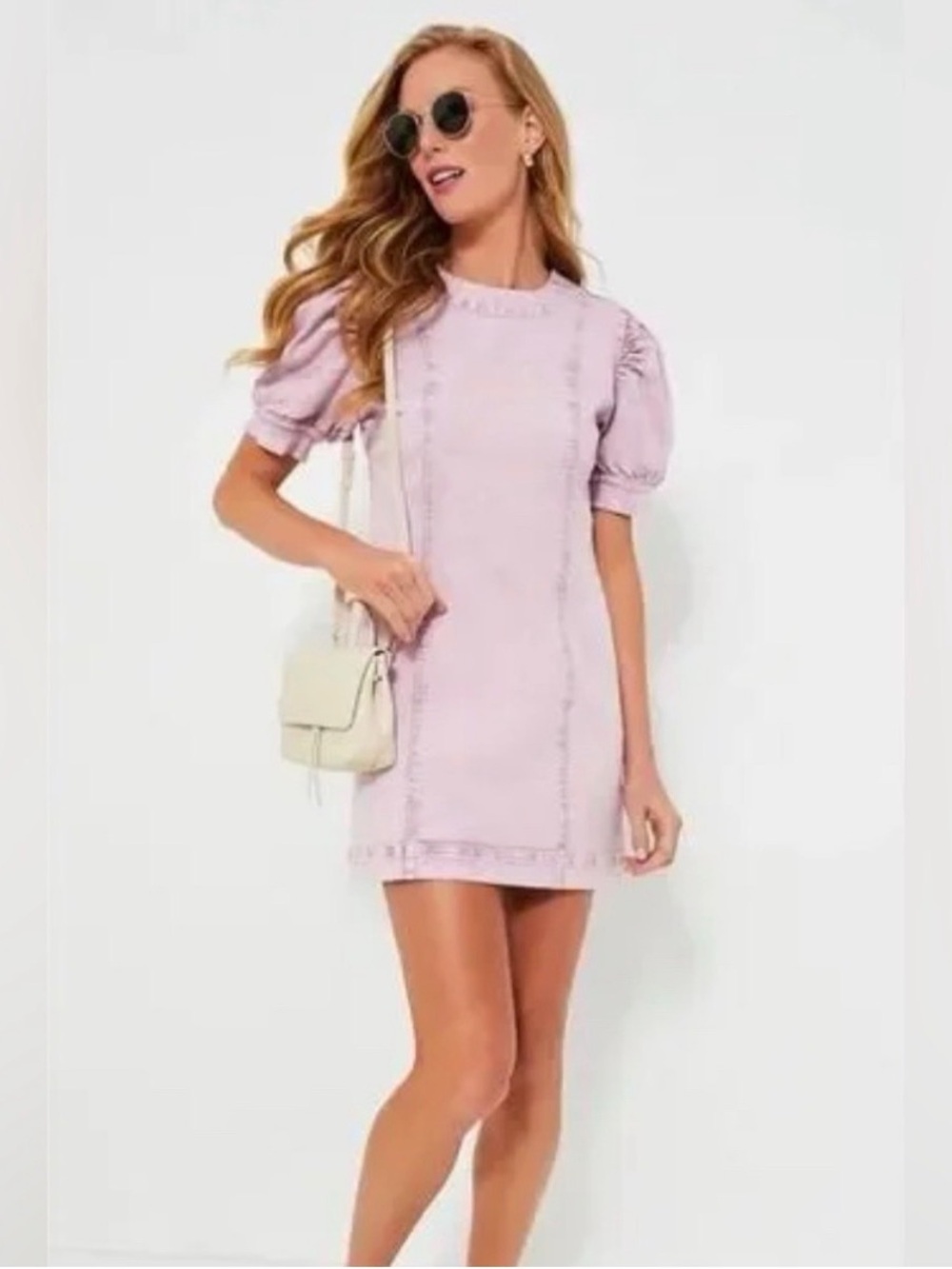 Hyacinth House Juniper Denim Dress Small